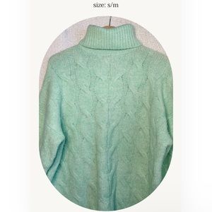 Mint Turtleneck